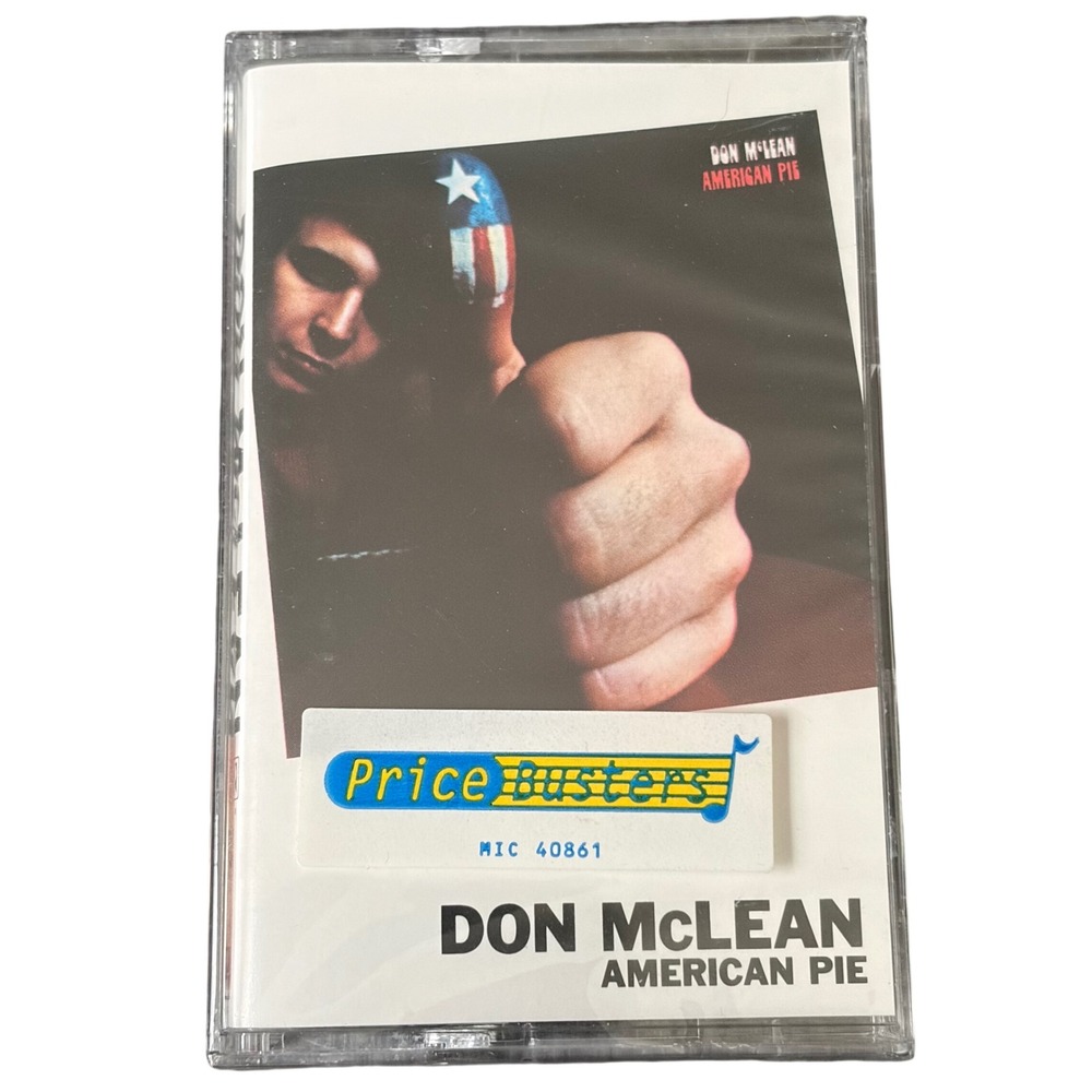 NEW Don McLean American Pie Cassette Tape Sealed 80s Classic Rock Vintage
